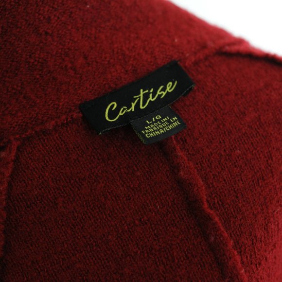 Red Wool Coat - Picture 6 of 7